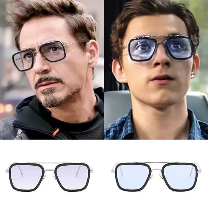Tony Stark lunettes hommes femmes