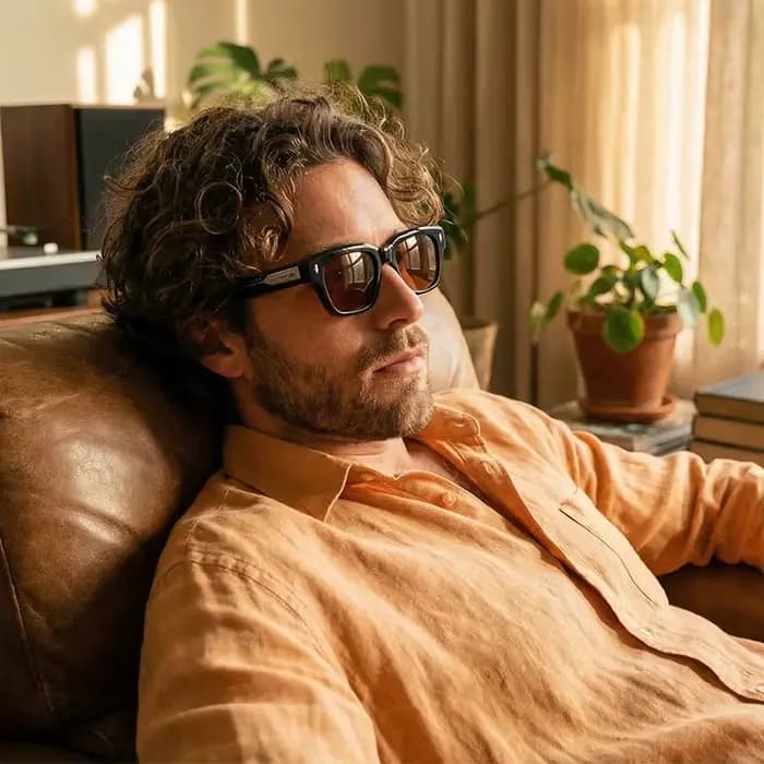 Lunettes de soleil de luxe de marque de créateur pour hommes