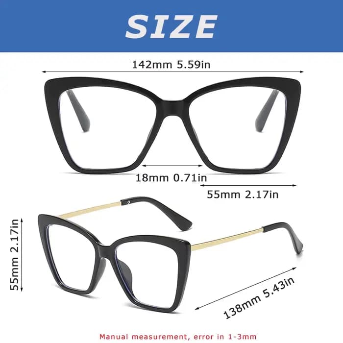 CRIXALIS Lunettes anti-lumière bleue pour femmes 2024