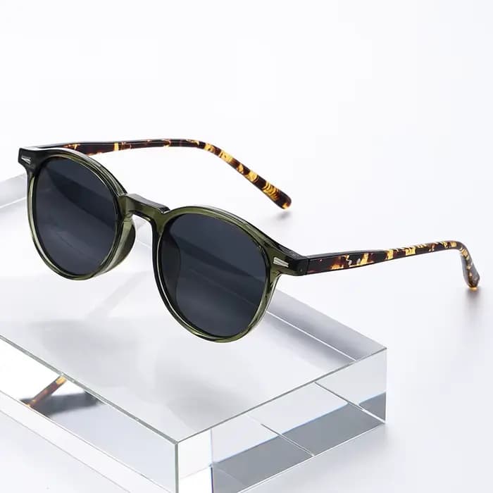 Marque de mode Vintage lunettes de soleil rondes 2025 femmes de luxe concepteur petites