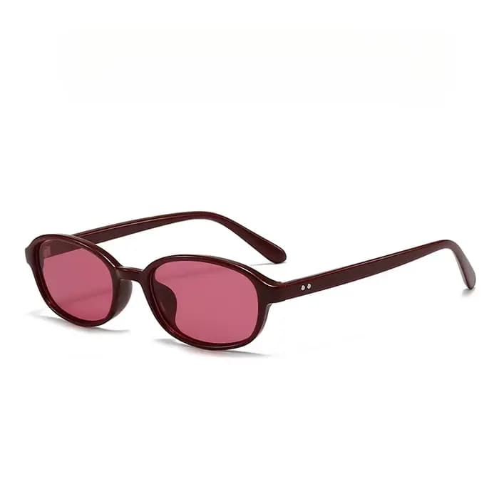 Lunettes de soleil personnalisées de forme ovale