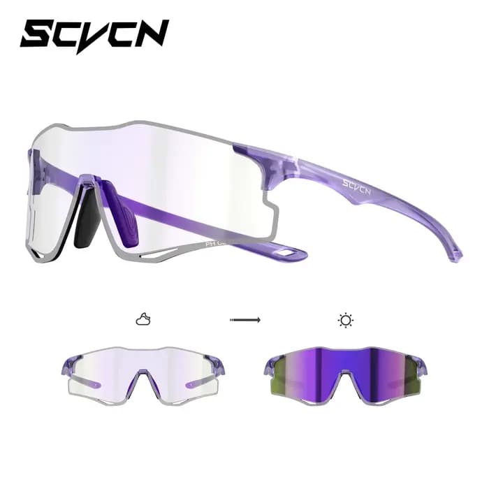 Lunettes de soleil photochromiques SCVCN pour la randonnée