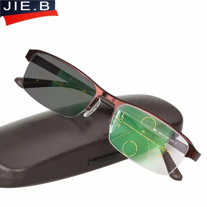 Lunettes de soleil multifocales progressives