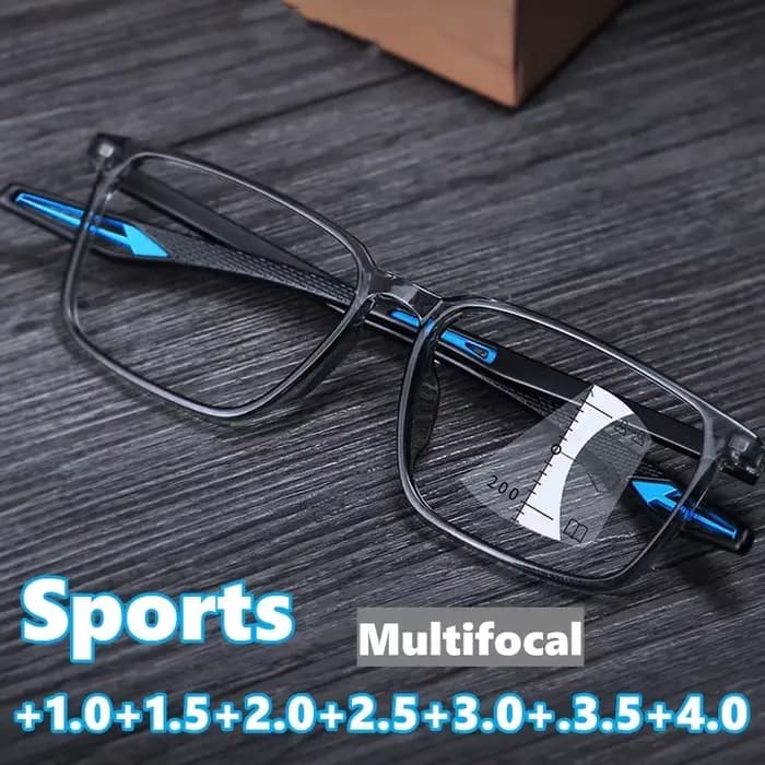 Lunettes progressives multifocales à la mode