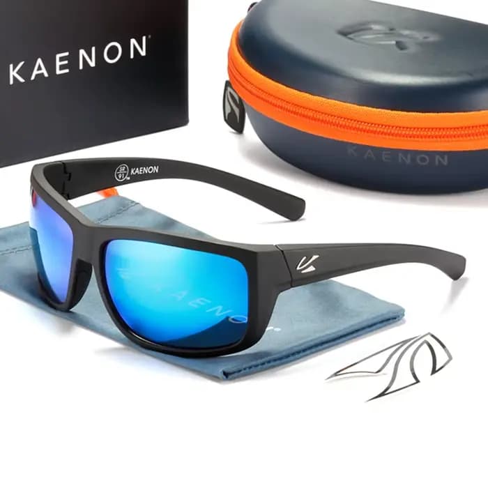 Lunettes de soleil polarisées de haute qualité de la marque KAENON pour hommes