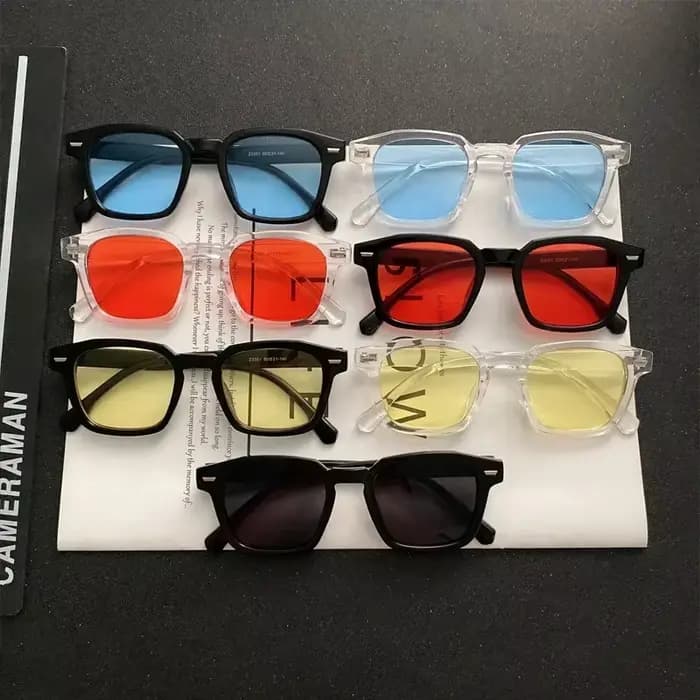 Lunettes de soleil carrées Vintage pour femmes