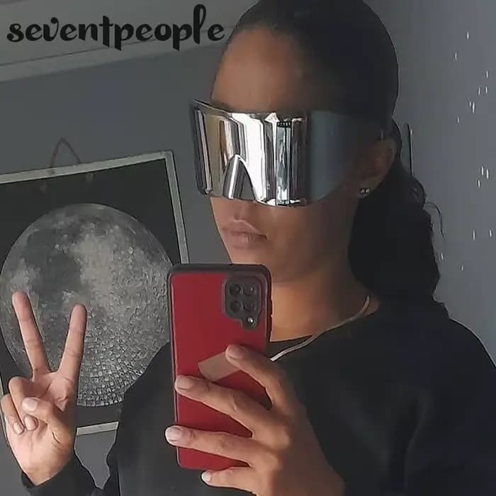 Lunettes de soleil rectangulaires unisexe 2026 de luxe