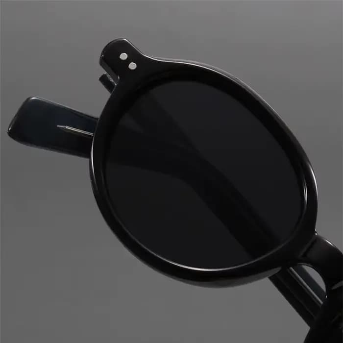 Lunettes de soleil ovales vintage pour hommes et femmes