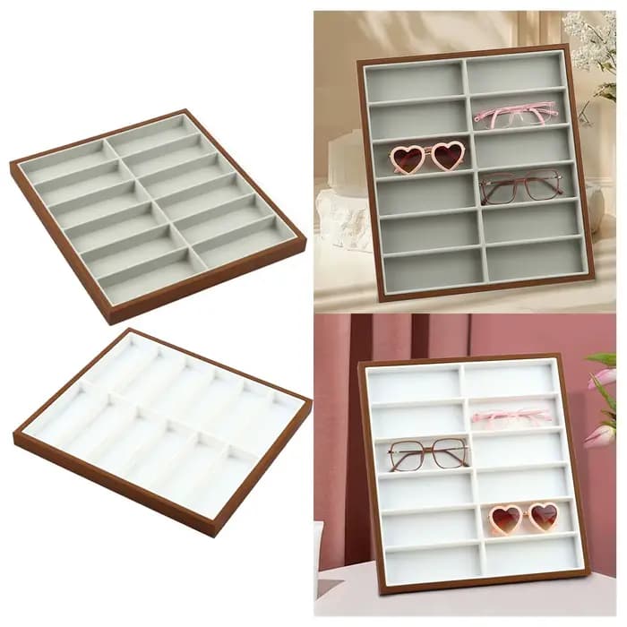 Boîte de présentation de lunettes
