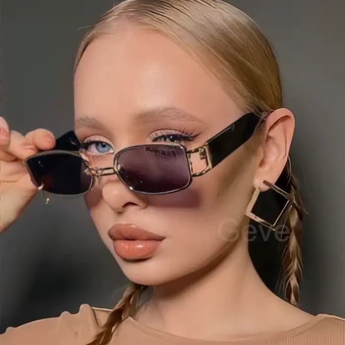Lunettes de Soleil Punk à la Mode pour Femme