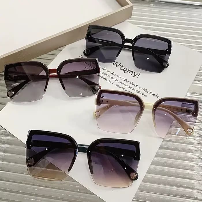 Lunettes de soleil surdimensionnées pour hommes et femmes