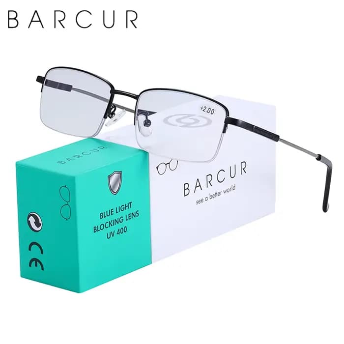 BARCUR – lunettes de lecture bifocales progressives pour hommes et femmes