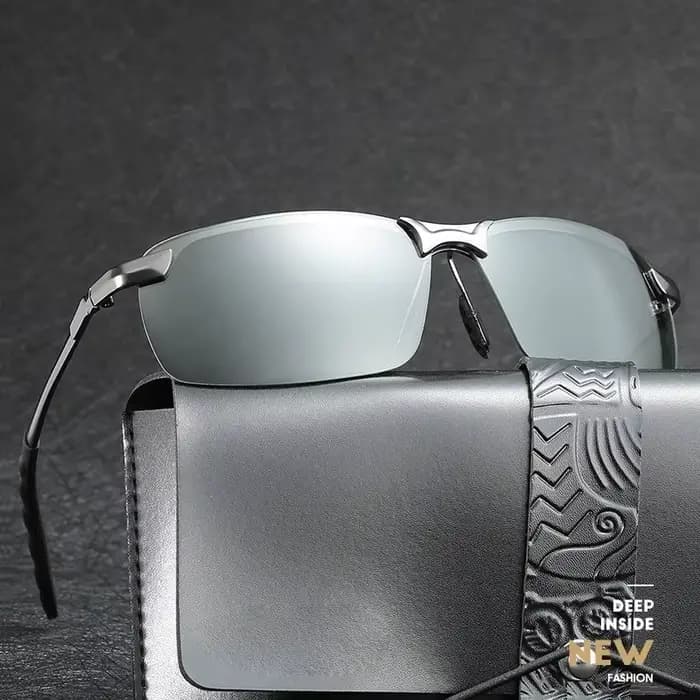 Lunettes de soleil polarisées photochromiques pour hommes