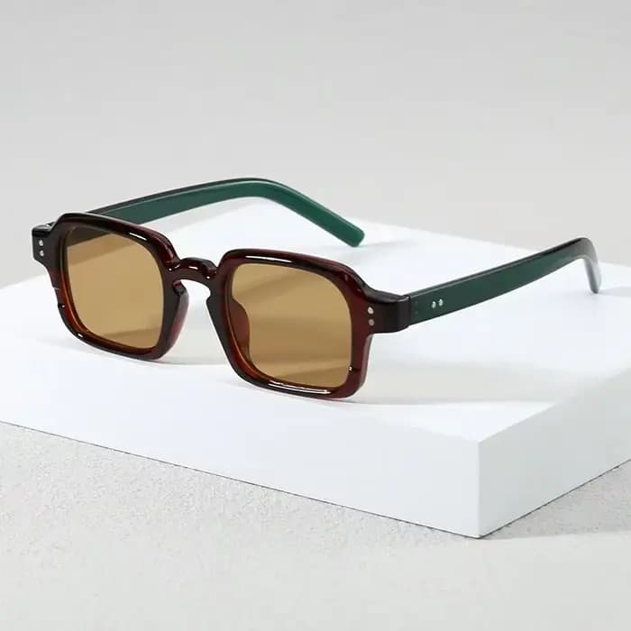 Lunettes de soleil carrées classiques rétro pour femmes et hommes