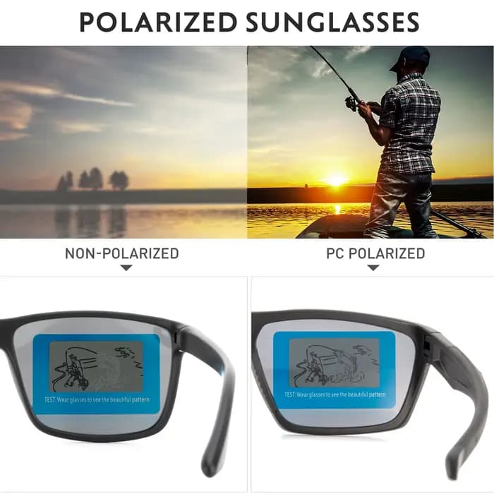 Lunettes de soleil polarisées KAPVOE pour la randonnée