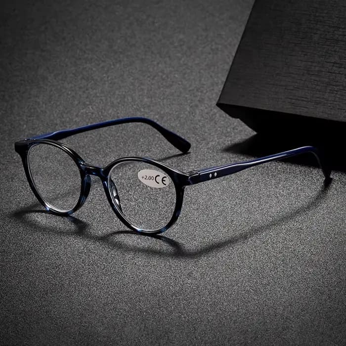 Lunettes rondes vintage de style décontracté