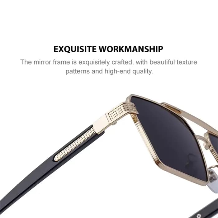 Lunettes de soleil carrées 2023 pour hommes