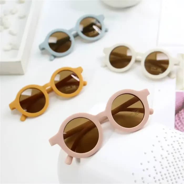 Lunettes de soleil de marque rétro pour enfants