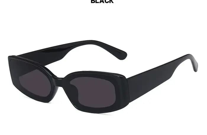 Lunettes de soleil léopard carrées pour femmes