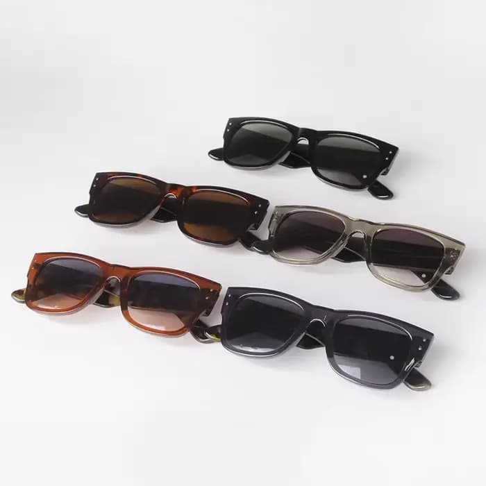 Lunettes De soleil carrées en écaille De tortue pour femmes