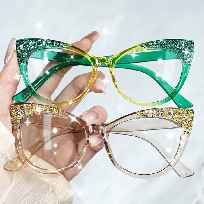 Lunettes œil de chat rétro chics pour femmes et hommes