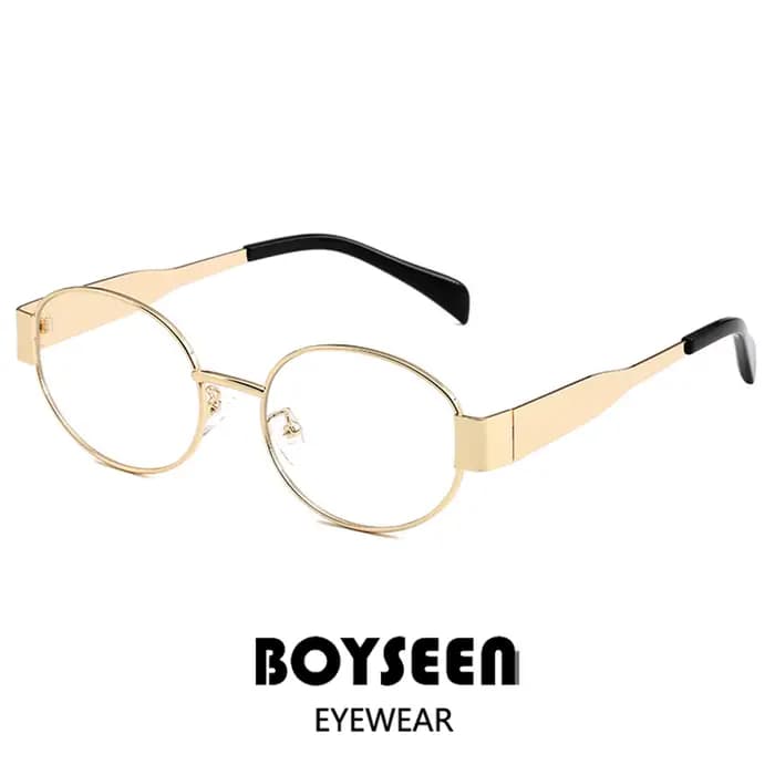 Lunettes de soleil à monture ovale pour femmes