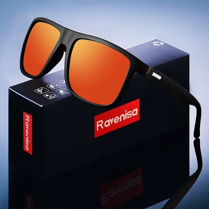 Lunettes de soleil carrées Vintage pour hommes et femmes