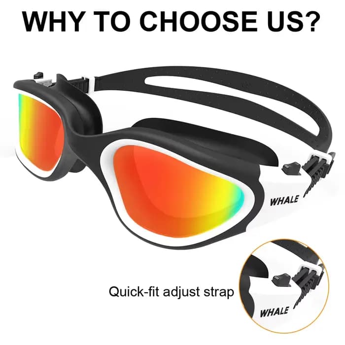 Lunettes de natation polarisées pour adultes