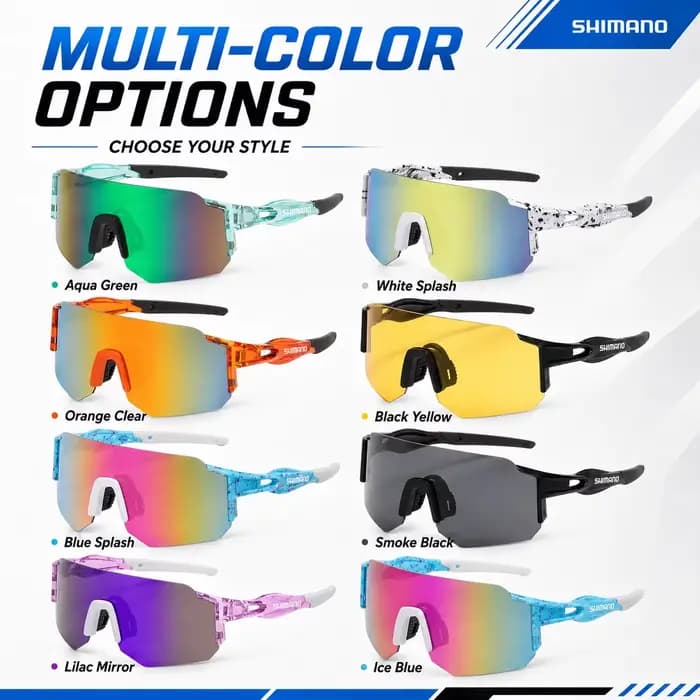 Lunettes de soleil de vélo SHIMANO UV400