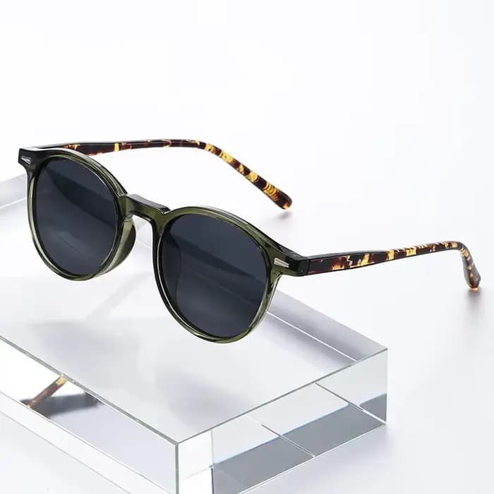 Marque de mode Vintage lunettes de soleil rondes 2025 femmes de luxe concepteur petites