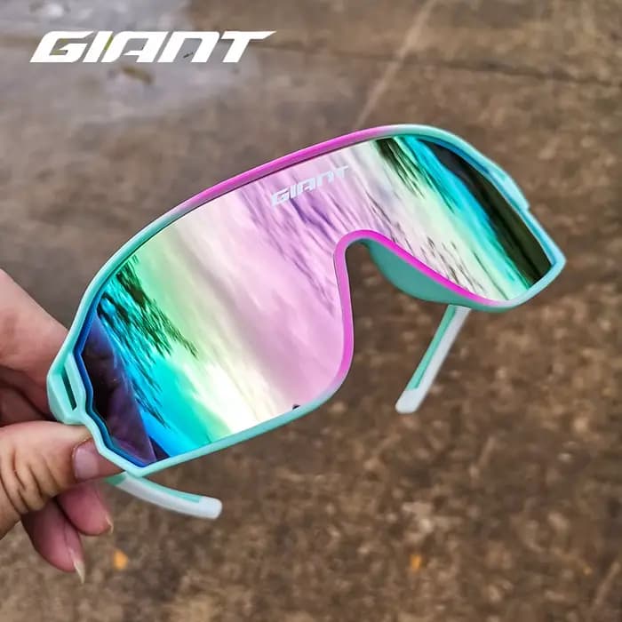 Lunettes de cyclisme giantes UV400 Anti-buée REVO lentilles HD clarté vtt/vélo de route