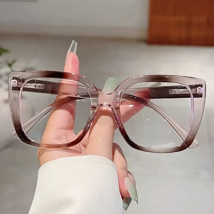 Lunettes carrées rétro pour femmes