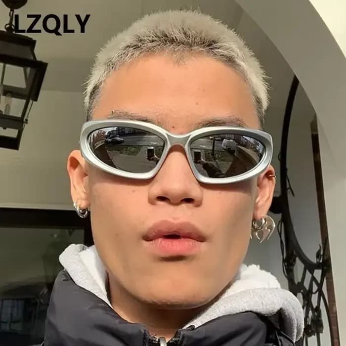 Lunettes de soleil de cyclisme Y2K pour hommes et femmes