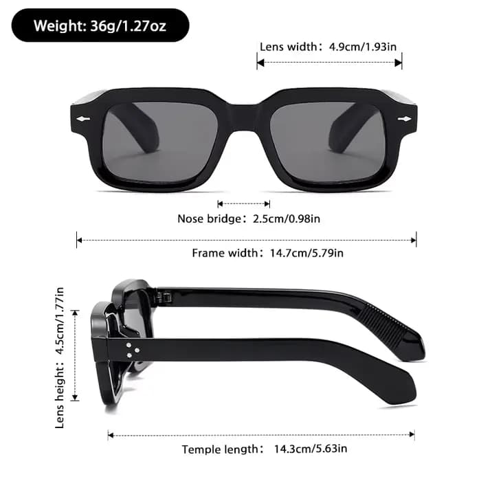UVLAIK 2026 Lunettes de soleil vintage pour femmes et hommes