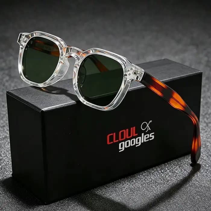 CLOUT GOGGLES Lunettes de soleil classiques rétro pour hommes et femmes