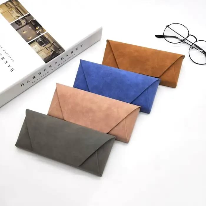 Juste en cuir PU pour lunettes de soleil pour hommes et femmes
