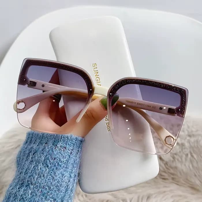 Lunettes de soleil surdimensionnées pour hommes et femmes