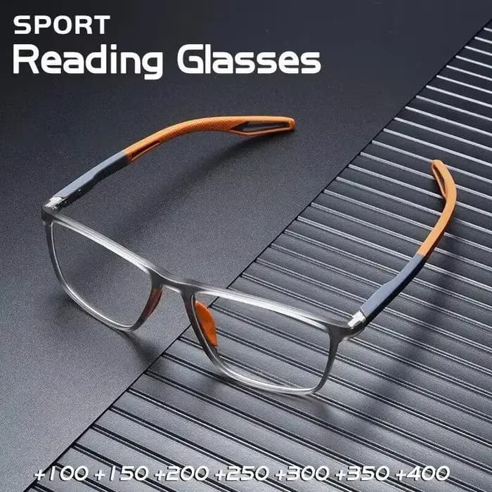 Mode TR90 lunettes de lecture pour hommes printemps jambe sport presbytie