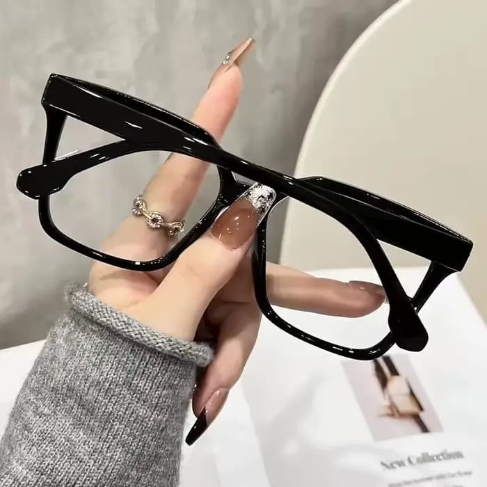 Lunettes à monture carrée classique pour femmes