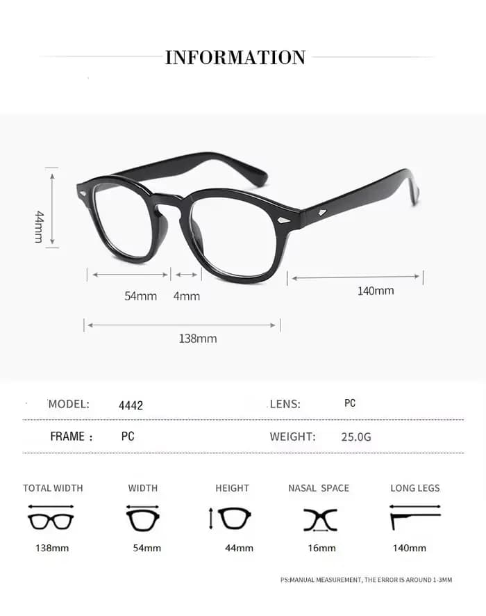 Nouveauté Johnny Depp Style lunettes hommes rétro rond nuances