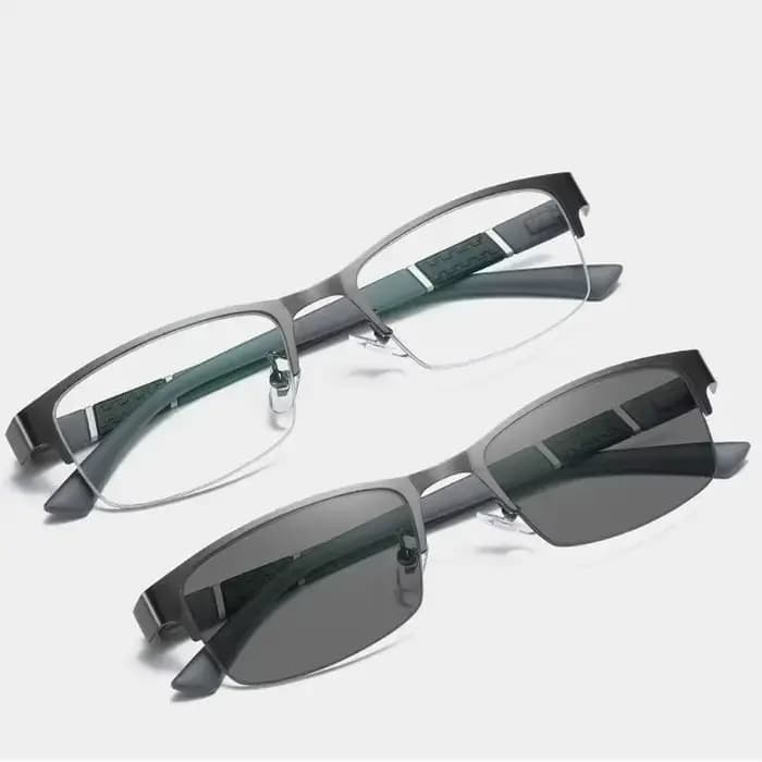 Lunettes de soleil photochromiques intelligentes pour femmes d'affaires et hommes