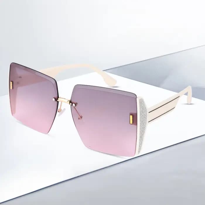Lunettes de soleil carrées Vintage pour femmes