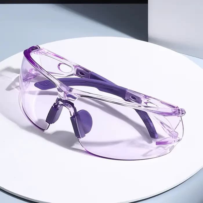 Lunettes de sécurité transparentes et colorées