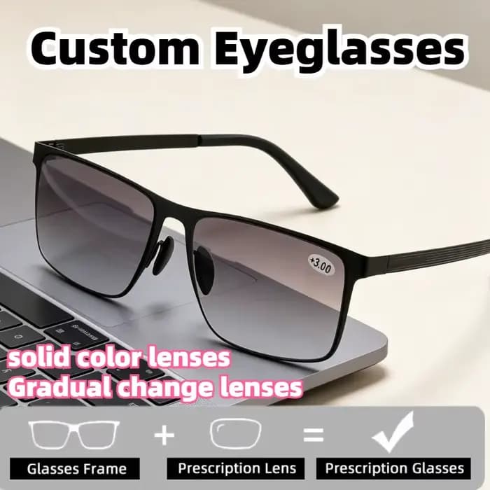 Lunettes de soleil sur mesure avec verres personnalisés pour myopie et presbytie