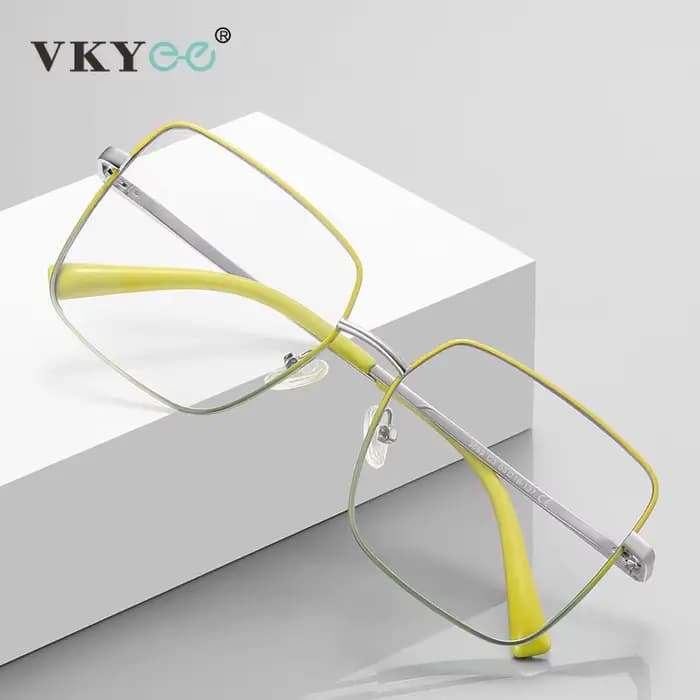VICKY haute qualité Rectangle Prescription lunettes de lecture pour hommes femmes myopie hypermétropie Anti lumière