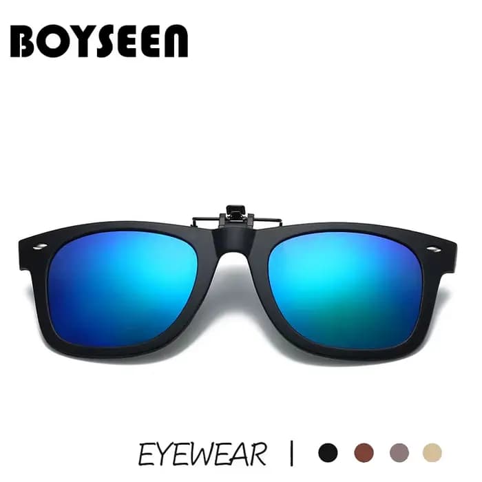 BOYSEEN 2026 Produit Tendance Lunettes de Soleil Photochromiques Polarisées à Clipser pour Hommes et Femmes