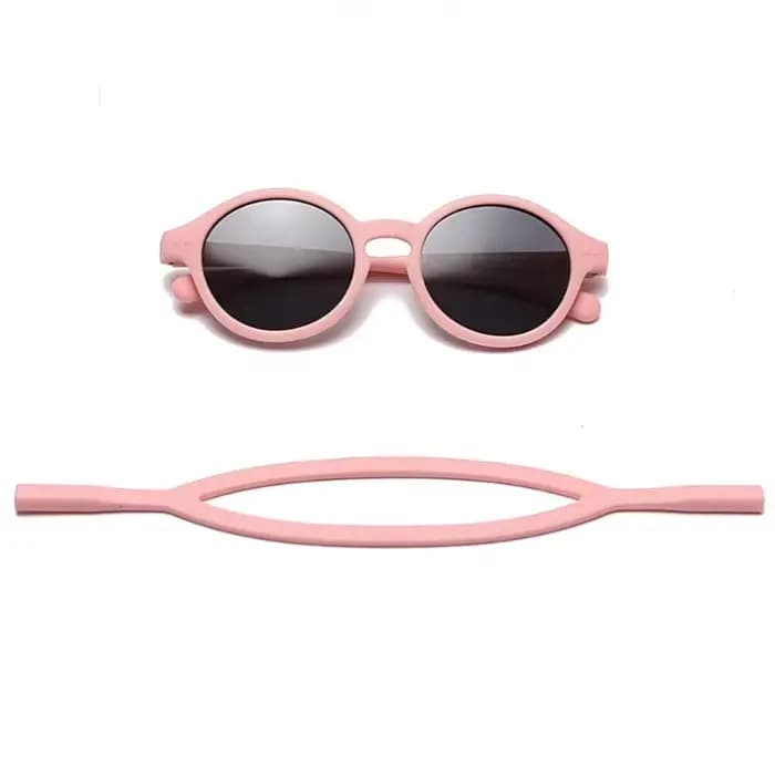 Lunettes de soleil flexibles en gel de pton pour bébé fille