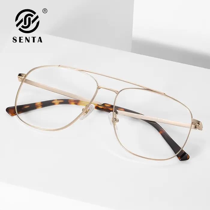 Monture de lunettes en titane pour hommes