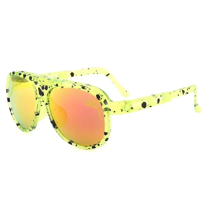 Lunettes de soleil punk à monture relevable