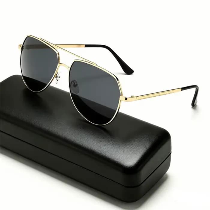 Lunettes de soleil pilote de marque pour hommes et femmes